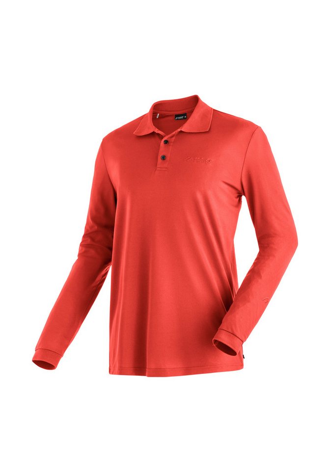 Maier Sports Poloshirt Ulrich L/S Herren Funktionsshirt, langarm Freizeitshirt mit Hemdkragen, Reg. Fit Maier Sports Poloshirt Ulrich L/S Herren Funktionsshirt, langarm Freizeitshirt mit Hemdkragen, Reg. Fit von Maier Sports