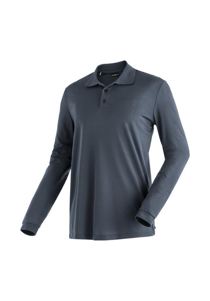 Maier Sports Poloshirt Ulrich L/S Herren Funktionsshirt, langarm Freizeitshirt mit Hemdkragen, Reg. Fit Maier Sports Poloshirt Ulrich L/S Herren Funktionsshirt, langarm Freizeitshirt mit Hemdkragen, Reg. Fit von Maier Sports
