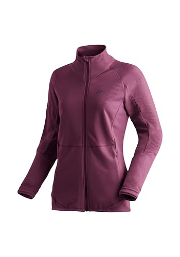 Maier Sports Sinaia W, Damen Fleecejacke, Universell einsetzbare Funktionsjacke zum Wandern, für die Piste und für die Freizeit, dryprotec Technologie, Atmungsaktiv, Lila, 46 Maier Sports Sinaia W, Damen Fleecejacke, Universell einsetzbare Funktionsjacke zum Wandern, für die Piste und für die Freizeit, dryprotec Technologie, Atmungsaktiv, Lila, 46 von Maier Sports