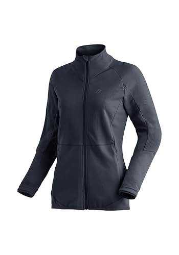 Maier Sports Sinaia W, Damen Fleecejacke, Universell einsetzbare Funktionsjacke zum Wandern, für die Piste und für die Freizeit, dryprotec Technologie, Atmungsaktiv, Blau, 42 Maier Sports Sinaia W, Damen Fleecejacke, Universell einsetzbare Funktionsjacke zum Wandern, für die Piste und für die Freizeit, dryprotec Technologie, Atmungsaktiv, Blau, 42 von Maier Sports