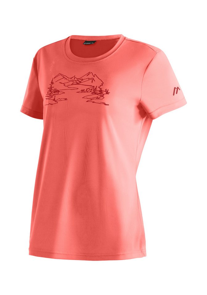 Maier Sports T-Shirt Wilma Print Damen Funktionsshirt, Freizeitshirt mit Aufdruck, Regular Fit Maier Sports T-Shirt Wilma Print Damen Funktionsshirt, Freizeitshirt mit Aufdruck, Regular Fit von Maier Sports