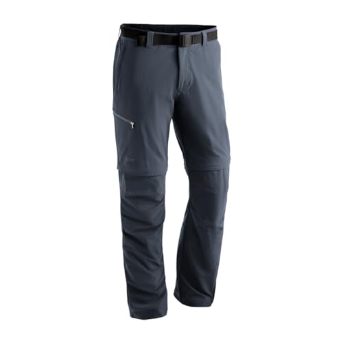 Maier Sports Herren Outdoorhose Tajo 2, zip off Wanderhose, atmungsaktive Trekking-Hose, Graphite, 29 von Maier Sports