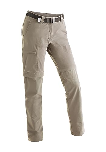 Maier Sports Damen Inara slim zip Outdoorhose, feather gray, 17 Maier Sports Damen Inara slim zip Outdoorhose, feather gray, 17 von Maier Sports