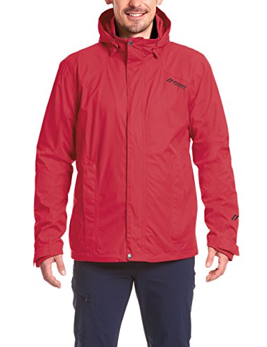 maier sports Herren Metor M Jacke,rot (salsa), 27 von Maier Sports