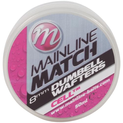 Mainline Match Angelköder Dumbell Wafter, grob, 8 mm, 50 ml von Mainline