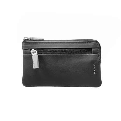Maitre - Leder Schlüsseletui mit RFID-Schutz für Herren, Keycase mit separten Reißverschlussfach Maitre - Leder Schlüsseletui mit RFID-Schutz für Herren, Keycase mit separten Reißverschlussfach von Maitre