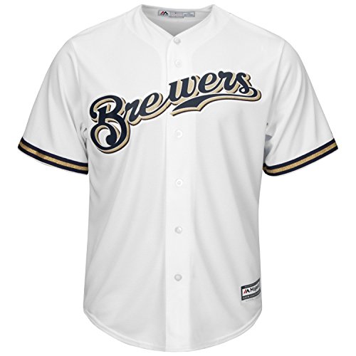 Majestic Authentic Cool Base Jersey - Milwaukee Brewers - M Majestic Authentic Cool Base Jersey - Milwaukee Brewers - M von Majestic Athletic