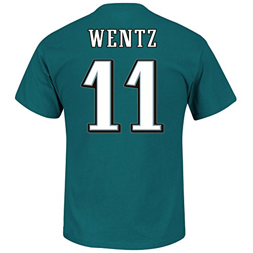 Carson Wentz Philadelphia Eagles Majestic NFL "Eligible Receiver III" T-Shirt von Majestic