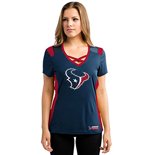 Houston Texans Women's Majestic NFL "Draft Me 2" Jersey Trikot Top Shirt von Majestic Athletic
