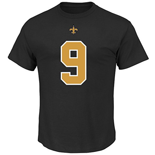 Majestic Drew Brees New Orleans Saints NFL Eligible Receiver III T-Shirt von Majestic Athletic