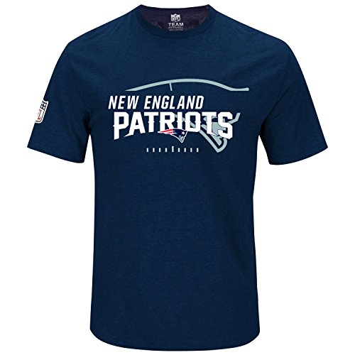 Majestic GREAT VALUE Shirt - New England Patriots navy - L von Majestic