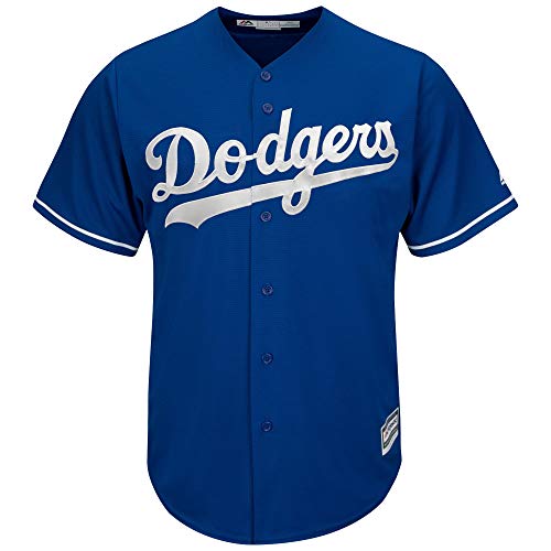 Majestic Los Angeles Dodgers L.A. Cool Base MLB Trikot Jersey Alternate blau (S) von Majestic