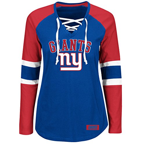 New York Giants Women's Majestic NFL "Winning Style" Long Sleeve Shirt New York Giants Women's Majestic NFL "Winning Style" Long Sleeve Shirt von Majestic
