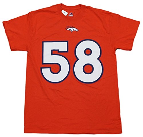 Von Miller Denver Broncos Majestic NFL Men's "Eligible Receiver III" T-Shirt Von Miller Denver Broncos Majestic NFL Men's "Eligible Receiver III" T-Shirt von Majestic