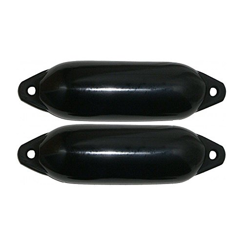 2er-Set Majoni Bootsfender Star 15 - Farbe schwarz, Länge 45cm 2er-Set Majoni Bootsfender Star 15 - Farbe schwarz, Länge 45cm von Majoni