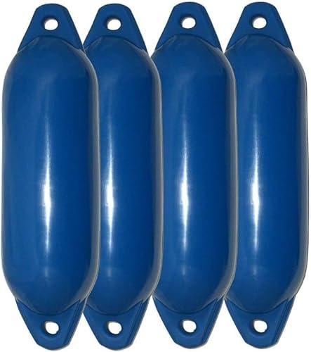 Majoni 4er-Set Bootsfender Star 15 - Farbe blau, Länge 45cm Majoni 4er-Set Bootsfender Star 15 - Farbe blau, Länge 45cm von Majoni