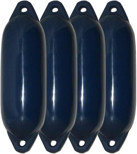 Majoni 4er-Set Bootsfender Star 15 - Farbe Navy, Länge 45cm Majoni 4er-Set Bootsfender Star 15 - Farbe Navy, Länge 45cm von Majoni