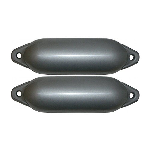 Majoni 2er-Set Schutzkörper für Boote Star 15 - Farbe Silber, Länge 45cm Majoni 2er-Set Schutzkörper für Boote Star 15 - Farbe Silber, Länge 45cm von Majoni