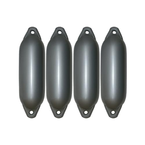 Majoni 4er-Set Bootsfender Star 15 - Farbe Silber, Länge 45cm Majoni 4er-Set Bootsfender Star 15 - Farbe Silber, Länge 45cm von Majoni
