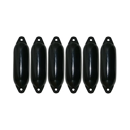 Majoni 6er-Set Star 55 Rammschutz schwarz 90 x 30 cm Majoni 6er-Set Star 55 Rammschutz schwarz 90 x 30 cm von Majoni