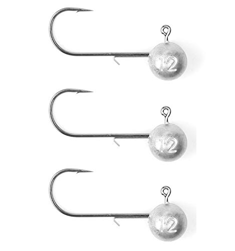 Major Fish Connector Jigköpfe Wire Keeper Jigheads 3 Stück 12 Gramm/Größe 1/0 Major Fish Connector Jigköpfe Wire Keeper Jigheads 3 Stück 12 Gramm/Größe 1/0 von Major Fish