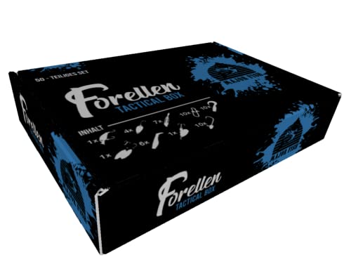 Major Fish Forellen Box 50-teilig Forellenköder Geschenk für Angler Major Fish Forellen Box 50-teilig Forellenköder Geschenk für Angler von Major Fish