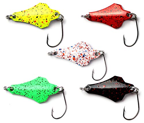 Major Fish Spoon Set Ultra Light Blinker 5 Stück 2,5 cm 3 Gramm Major Fish Spoon Set Ultra Light Blinker 5 Stück 2,5 cm 3 Gramm von Major Fish