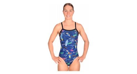 mako damen badeanzug nereid venice night blau   mehrfarbig von Mako