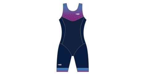 mako team labyrinth blau violett tri overall damen von Mako