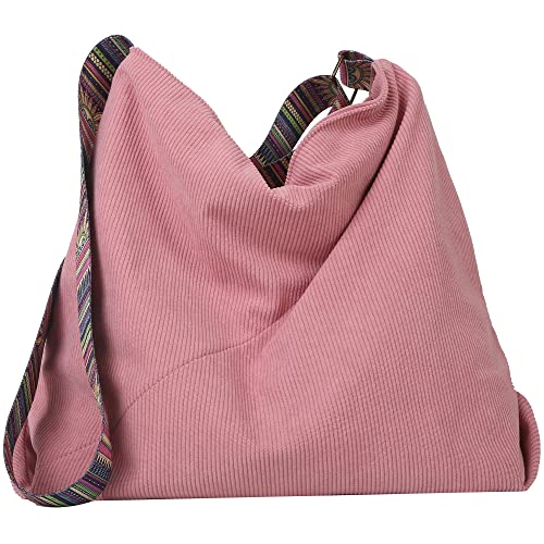 Makukke Handtasche Damen Umhängetasche, Cord Taschen Groß Shopper Tote Bag Schultertasche Casual Crossbody Bag für Schule Büro Arbeit Reisen Ausflug Einkauf Makukke Handtasche Damen Umhängetasche, Cord Taschen Groß Shopper Tote Bag Schultertasche Casual Crossbody Bag für Schule Büro Arbeit Reisen Ausflug Einkauf von Makukke