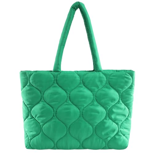 Makukke Puffer Tote Bag Aesthetic Gesteppte Tasche Damen Umhängetasche Groß Shopper Stepptasche Tasche Schultertaschen für Arbeit Büro Reisen Einkaufen Schule Makukke Puffer Tote Bag Aesthetic Gesteppte Tasche Damen Umhängetasche Groß Shopper Stepptasche Tasche Schultertaschen für Arbeit Büro Reisen Einkaufen Schule von Makukke