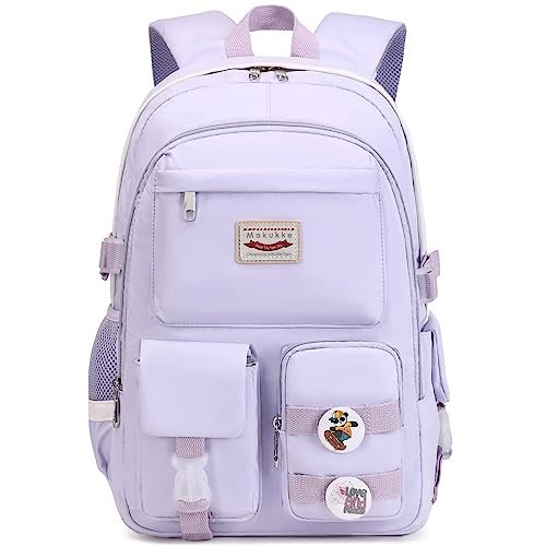 Makukke Rucksack Damen - Schulrucksack Mädchen Teenager, Cute Anime Bookbag Frauen Casual Daypack Anti-Theft Rucksäcke für Universität Reisen Freizeit Arbeit Makukke Rucksack Damen - Schulrucksack Mädchen Teenager, Cute Anime Bookbag Frauen Casual Daypack Anti-Theft Rucksäcke für Universität Reisen Freizeit Arbeit von Makukke