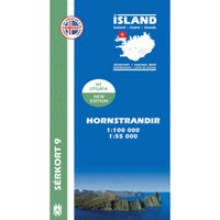 Mal og menning Island Serkort 9 Hornstrandir von Mal og menning