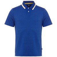 Malbon GRASSE PIQUE Halbarm Polo blau von Malbon
