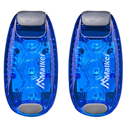 Malker LED Blinklicht Sicherheitslicht Set Sicherheit Licht für Kinder Schulranzen Nachtläufer Bergsteiger Hunde Leuchtanhänger mit Batterien Clip Dauerlicht und Blinklicht 2er(Blau) Malker LED Blinklicht Sicherheitslicht Set Sicherheit Licht für Kinder Schulranzen Nachtläufer Bergsteiger Hunde Leuchtanhänger mit Batterien Clip Dauerlicht und Blinklicht 2er(Blau) von Malker