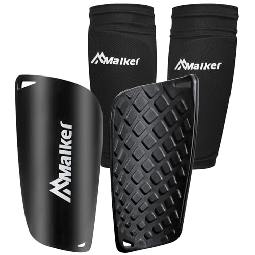 Malker Schienbeinschoner Fußball Set für Erwachsene und Jugend Kinder mit Socken Shin Guard und Leggings Kunststoff Tasche Fußball Ausrüstung Vermeidung von Verletzungen Malker Schienbeinschoner Fußball Set für Erwachsene und Jugend Kinder mit Socken Shin Guard und Leggings Kunststoff Tasche Fußball Ausrüstung Vermeidung von Verletzungen von Malker