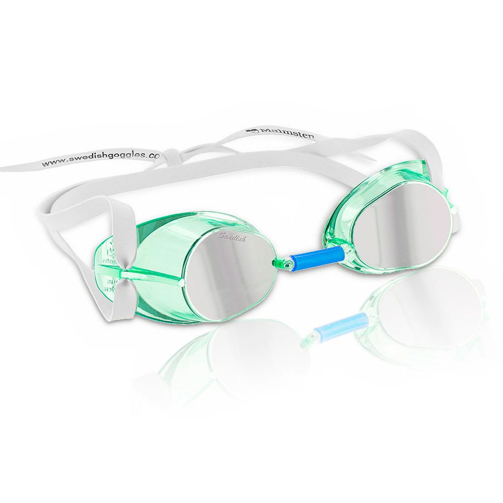 Malmsten Swedish Jewe Mirror Swimming Goggles Grün Malmsten Swedish Jewe Mirror Swimming Goggles Grün von Malmsten