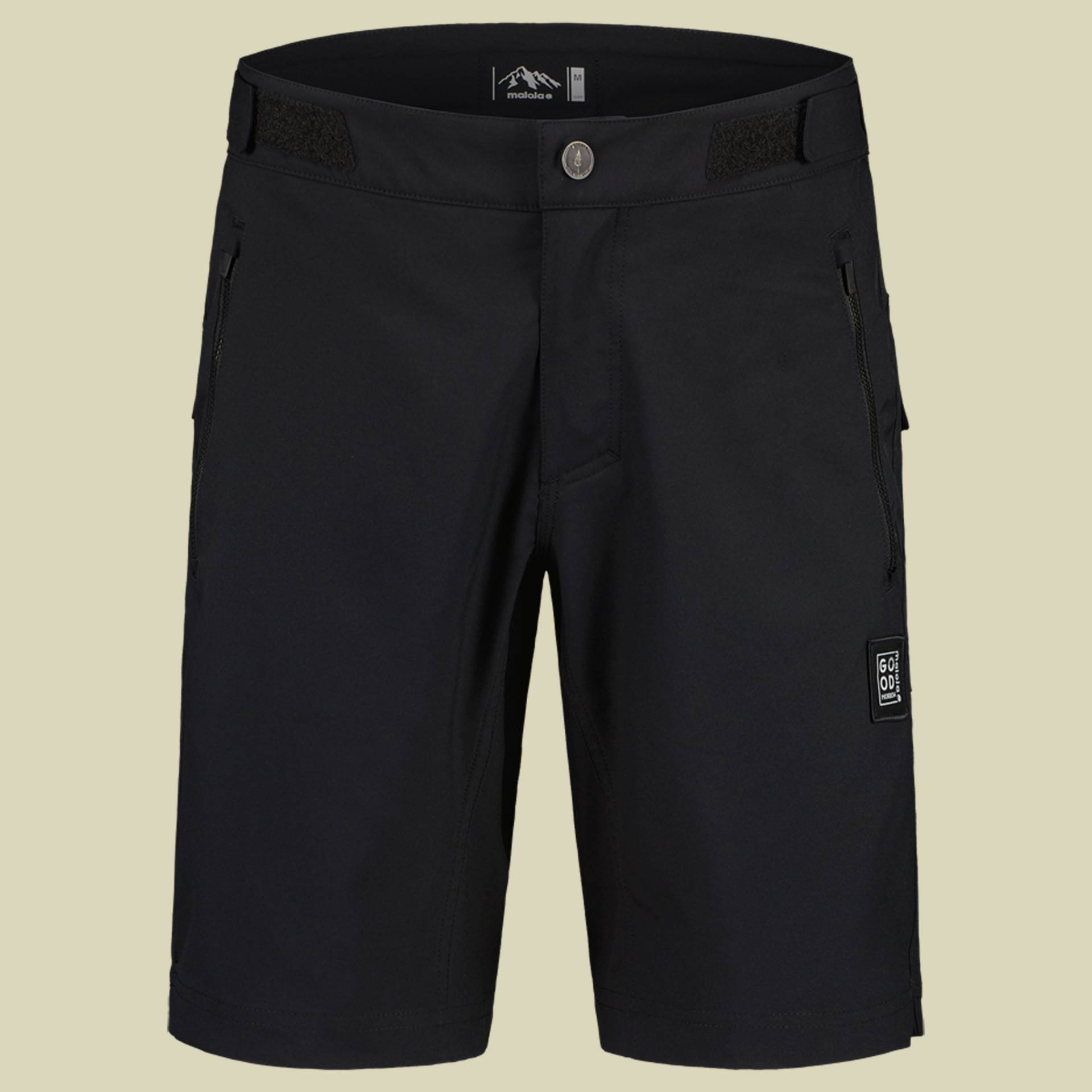 BardinM. Cycle Shorts Men Größe M  Farbe deep black multi von Maloja