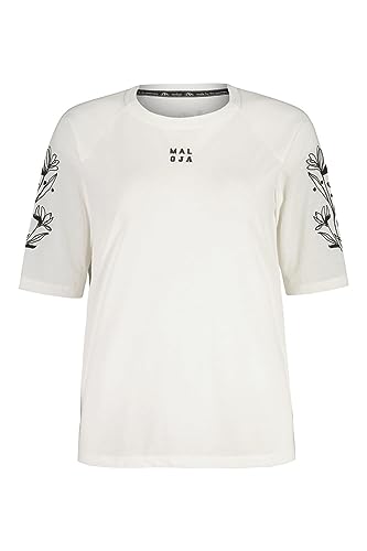 Maloja Damen KarkogelM. Multi 1/2 T-Shirt, Glacier Milk, S von Maloja