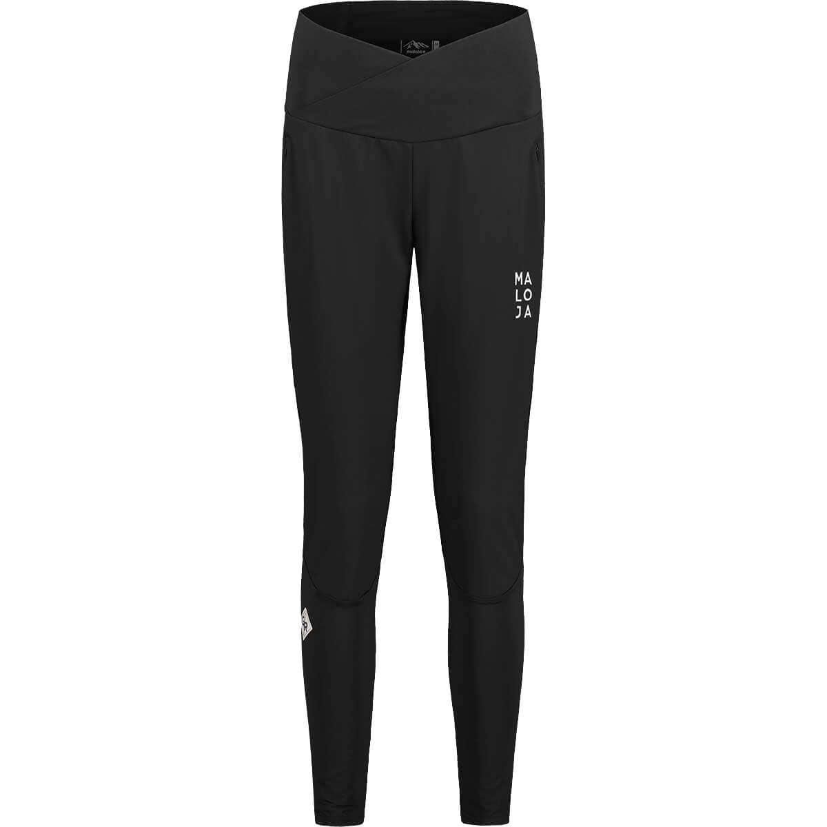 Maloja Damen Nordic Hybrid Softshell Hose ARAYAm moonless black von Maloja