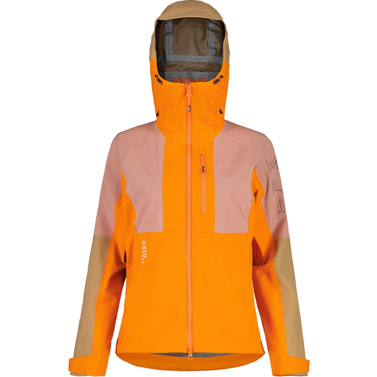 Maloja Damen Shell Jacke MUTMALSPITZEm orange sun multi Maloja Damen Shell Jacke MUTMALSPITZEm orange sun multi von Maloja