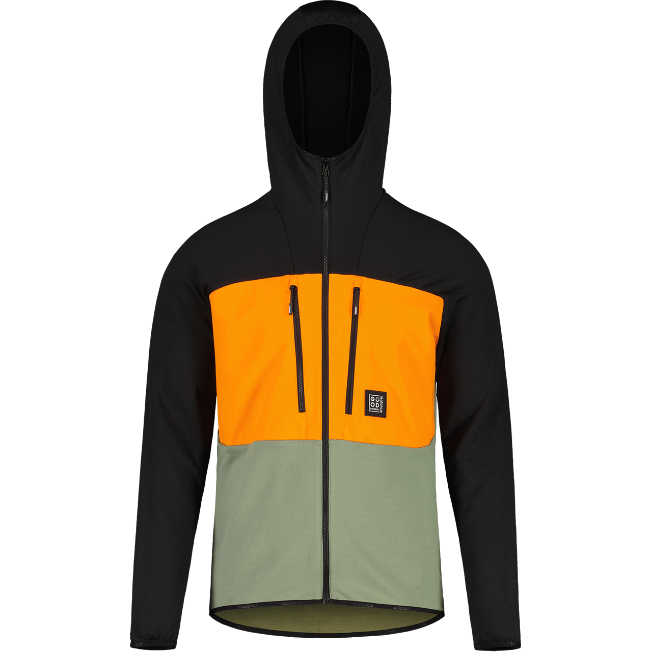Maloja Herren Fleece Hybridjacke MOOSm deep black multi Maloja Herren Fleece Hybridjacke MOOSm deep black multi von Maloja