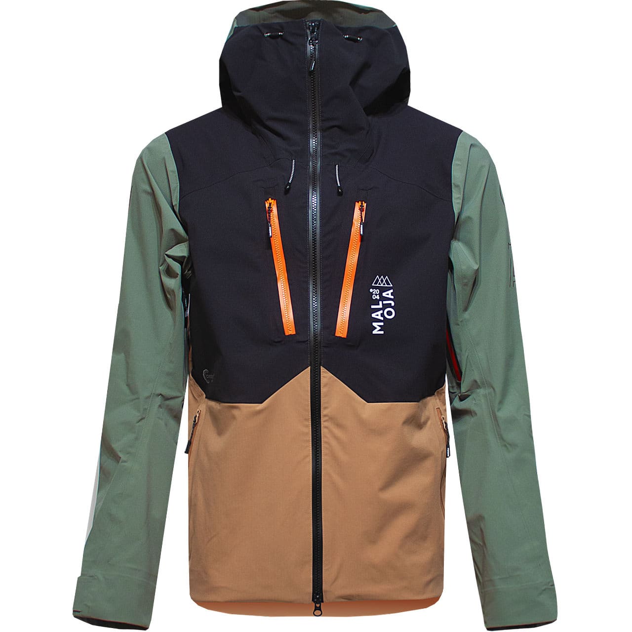 Maloja Herren Shell Jacke RUMOm deep black/beige Maloja Herren Shell Jacke RUMOm deep black/beige von Maloja