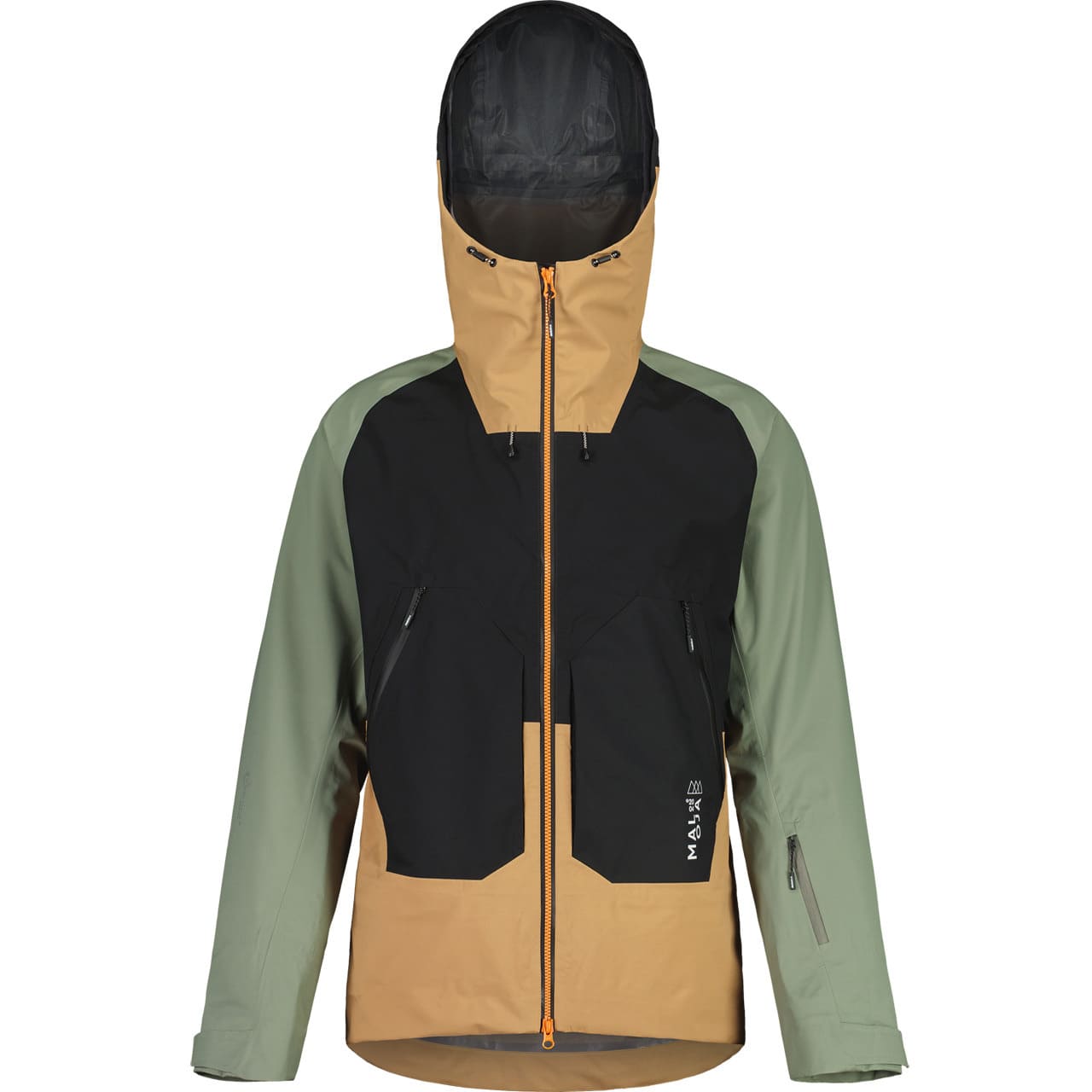 Maloja Herren Shell Jacke LAUREINm deep black multi Maloja Herren Shell Jacke LAUREINm deep black multi von Maloja