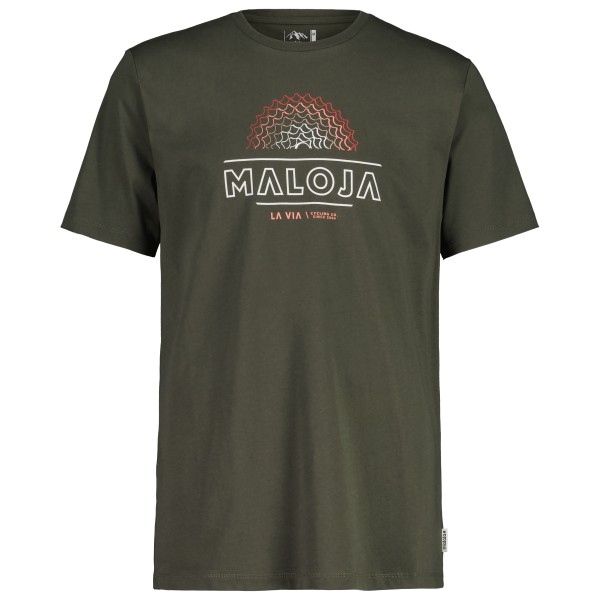 Maloja - KaarlM. - T-Shirt Gr S oliv/braun Maloja - KaarlM. - T-Shirt Gr S oliv/braun von Maloja