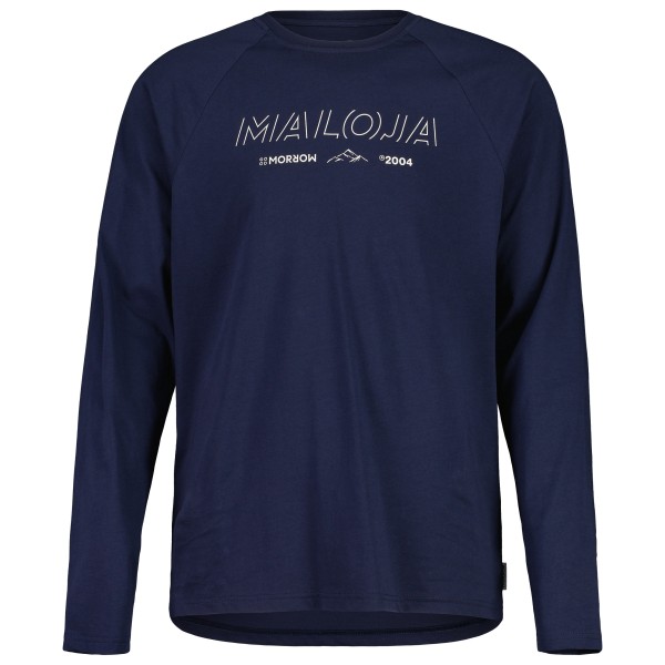 Maloja - PasubioM. - Longsleeve Gr L;M;S;XL;XXL blau;oliv/grün von Maloja