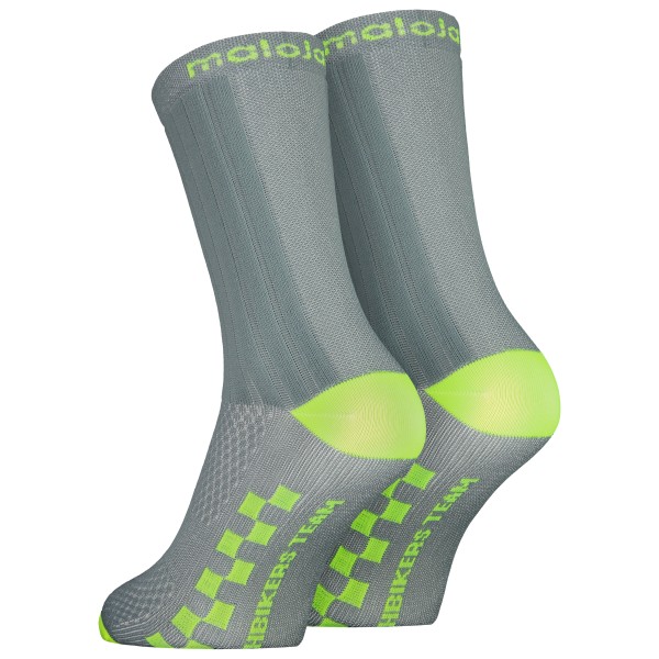 Maloja - PushbikersM. Aerosocks - Radsocken Gr 39-42 grau von Maloja