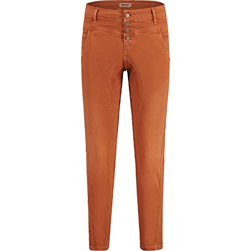 Maloja W Beppinam. Hose Orange - Stylische elastische Damen Baumwoll Hose, Größe W27 - L34 - Farbe Rosewood von Maloja