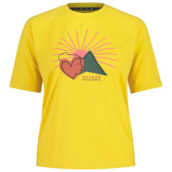 Maloja - Women's DambelM. - Funktionsshirt Gr M gelb von Maloja