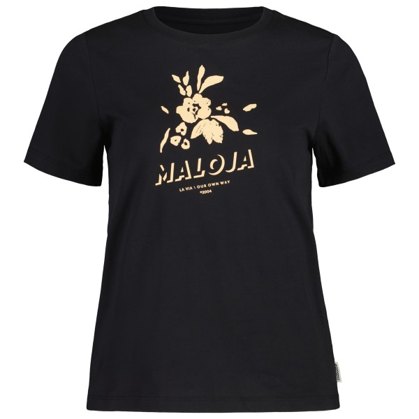 Maloja - Women's LasiM. - T-Shirt Gr S schwarz Maloja - Women's LasiM. - T-Shirt Gr S schwarz von Maloja